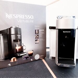 Nespresso DeLonghi VertuoLine Evoluo Coffee & Espresso Machine (Model ENV135S)
